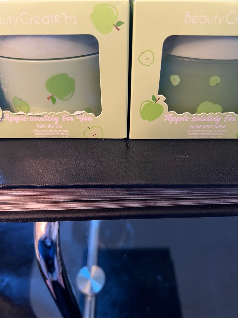 BEAUTY CREATIONS NIB Apple-solutely For You Body Butter & Sugar Scrub Set